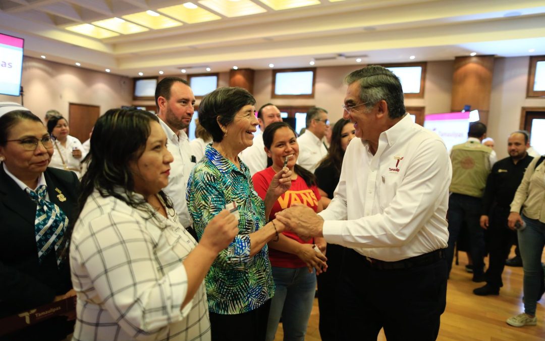 ENTREGA AMÉRICO CREDENCIALES DEL PROGRAMA IMSS-BIENESTAR