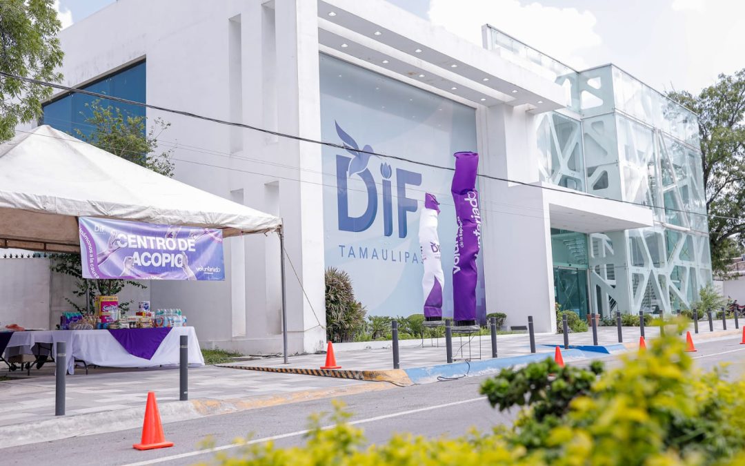 ACTIVA DIF TAMAULIPAS CENTRO DE ACOPIO EN APOYO A FAMILIAS AFECTADAS POR “ALBERTO”