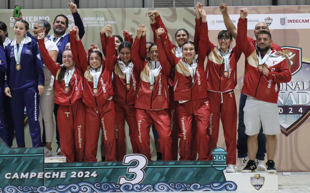 AUMENTA CONQUISTA DE MEDALLAS PARA TAMAULIPAS EN NACIONALES CONADE 2024