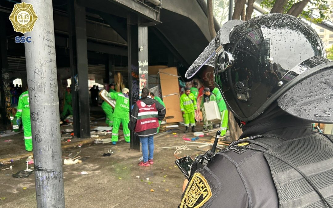 Liberan Glorieta de los Insurgentes en CDMX