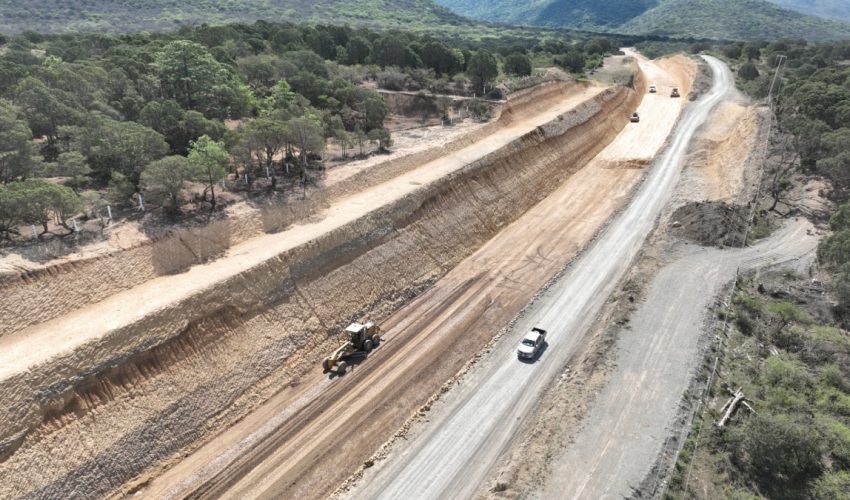 AVANZA CONSTRUCCIÓN DE LA CARRETERA MANTE-OCAMPO-TULA