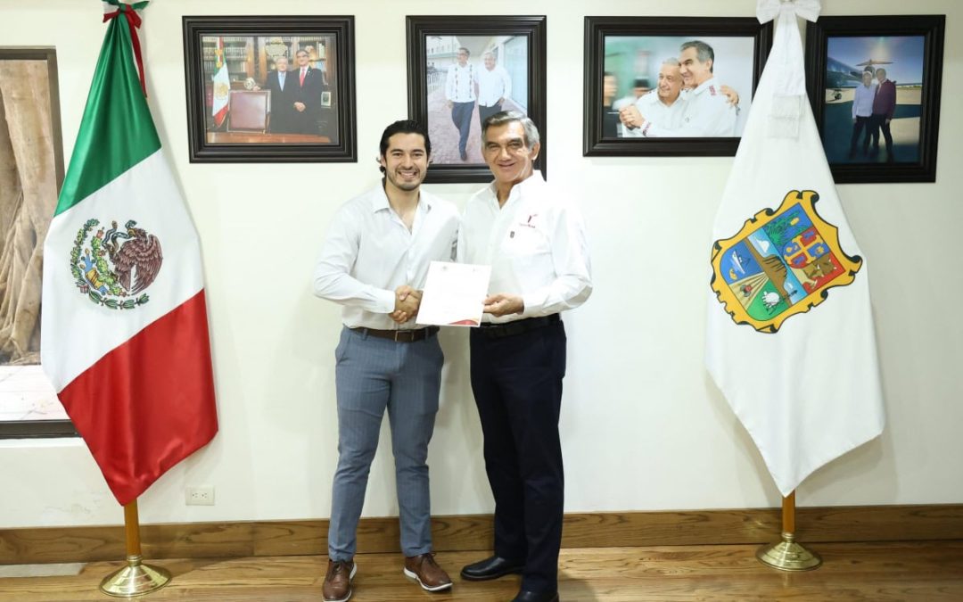 DESIGNA GOBERNADOR AMÉRICO VILLARREAL A LUIS GERARDO ILLOLDI COMO SECRETARIO DEL TRABAJO EN TAMAULIPAS