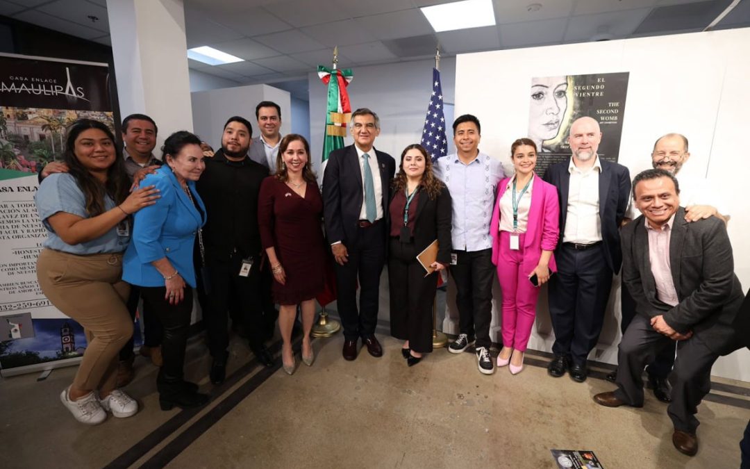 SOSTIENE AMÉRICO ENCUENTRO CON MIGRANTES TAMAULIPECOS EN HOUSTON