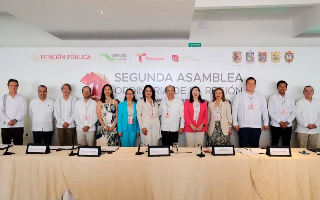 CONCLUYE REUNIÓN DE CONTRALORES DEL NORESTE DE MÉXICO EN TAMAULIPAS