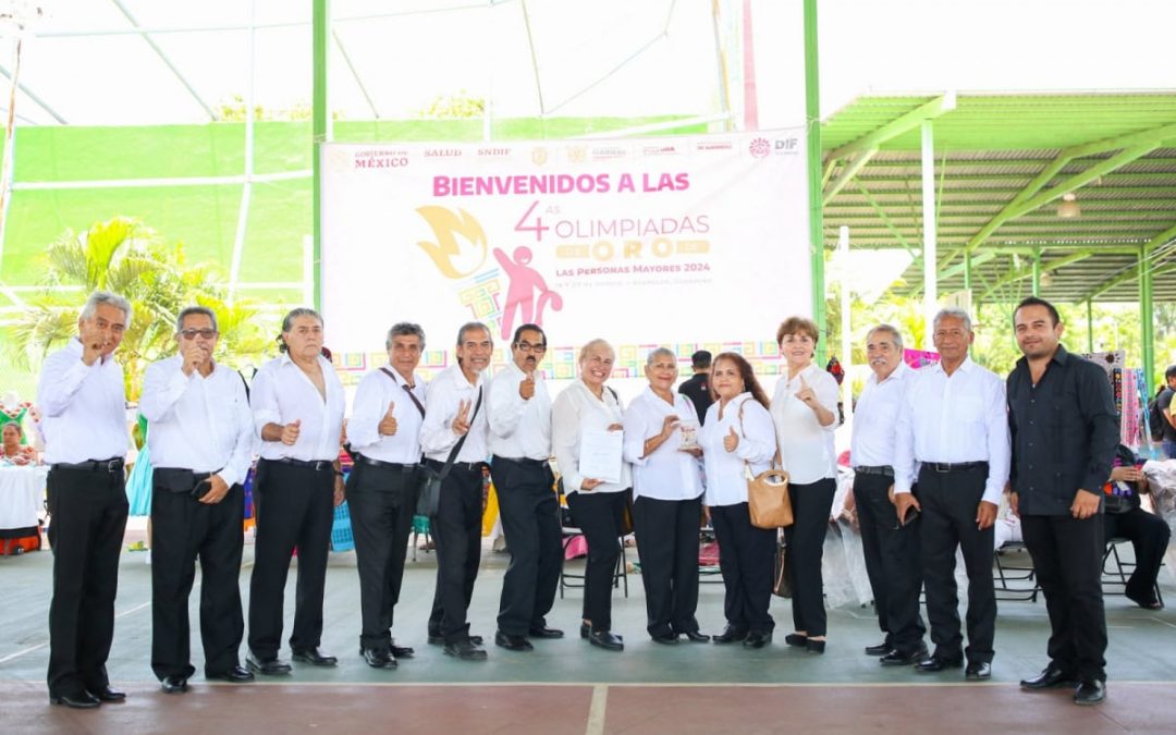 DESTACA EL DIF TAMAULIPAS EN LA CUARTA EDICIÓN NACIONAL DE LAS OLIMPIADAS DE ORO DE LOS ADULTOS MAYORES