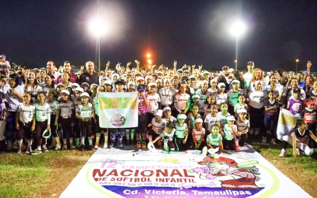 INAUGURA MARÍA DE VILLARREAL CAMPEONATO NACIONAL DE SOFTBOL FEMENIL INFANTIL 2024