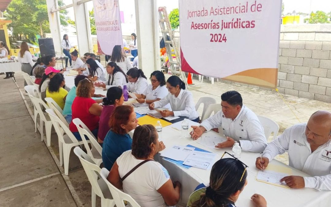 REALIZA IDPET EXITOSA JORNADA DE ASESORÍAS JURÍDICAS EN ALTAMIRA