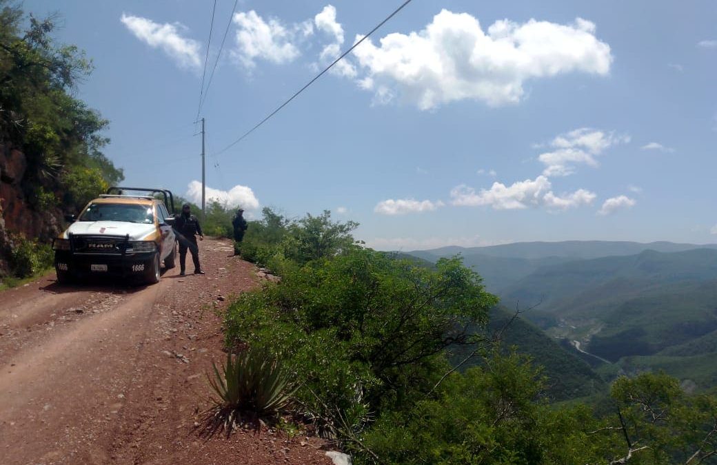MANTIENE GUARDIA ESTATAL VIGILANCIA EN CARRETERAS, BRECHAS Y ACCESOS A EJIDOS