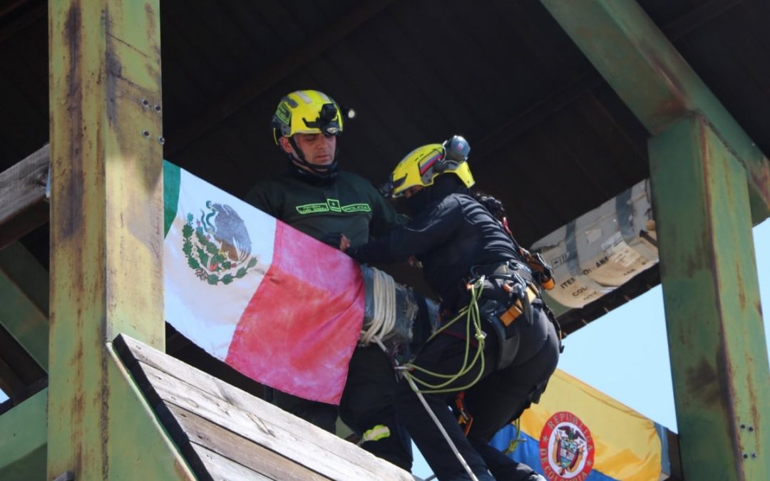 IMPARTE POLICÍA NACIONAL DE COLOMBIA PROGRAMA METODOLÓGICO A PERSONAL DE LA GUARDIA ESTATAL