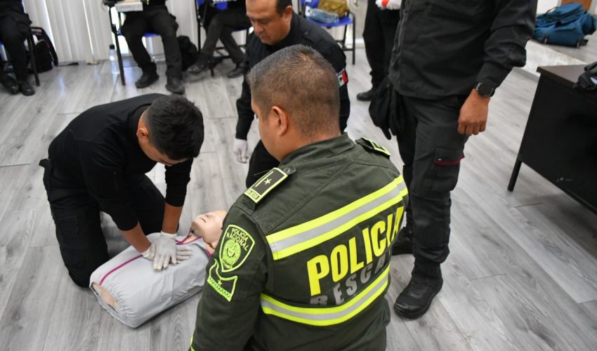 ELEMENTOS DE LA GUARDIA ESTATAL APLICAN DESTREZAS ADQUIRIDAS EN CAPACITACIÓN INTERNACIONAL