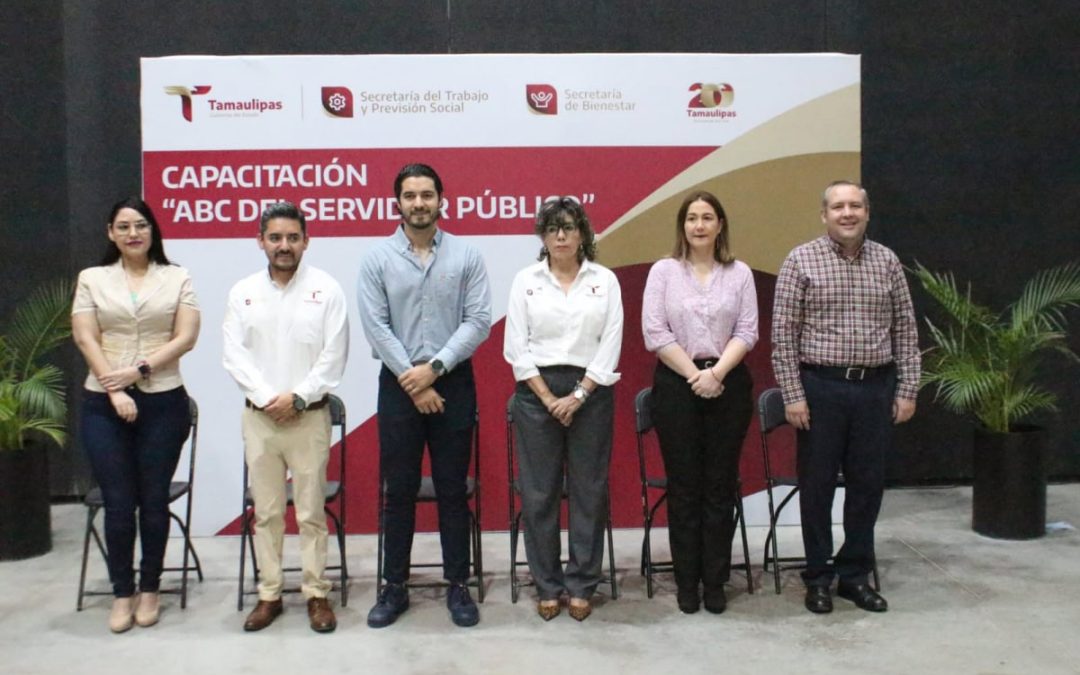 INICIAN SECRETARÍAS DEL TRABAJO Y BIENESTAR SOCIAL DE TAMAULIPAS CAPACITACIÓN PARA SERVIDORES PÚBLICOS