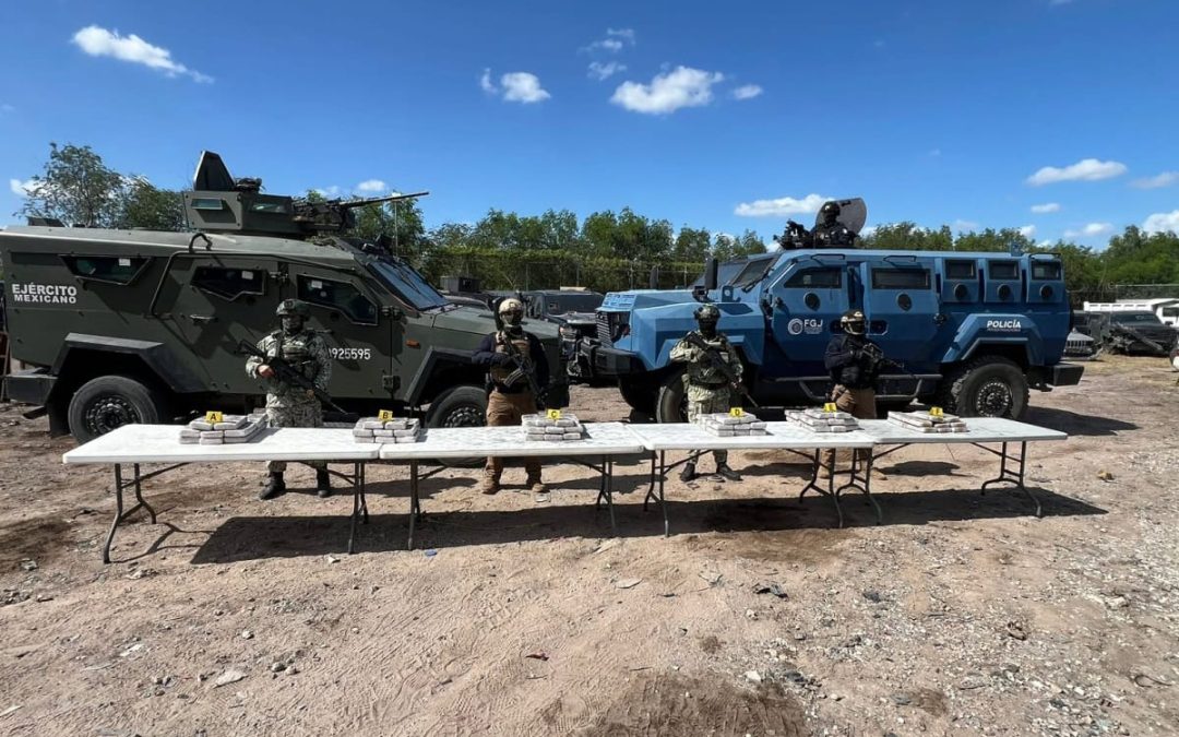 ASEGURAN 84 PAQUETES DE COCAÍNA EN OPERATIVO CONJUNTO, EN CAMARGO