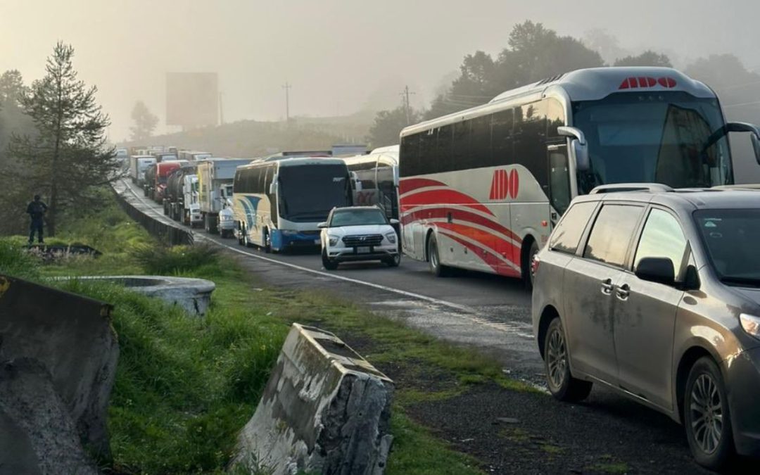 Se mantiene cierre en ambos sentidos de la México-Puebla | Capufe