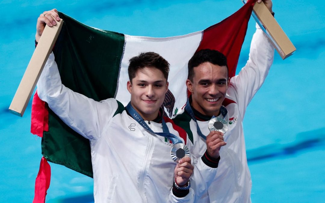 ¡Clavados de Plata! Celaya y Olvera firman tercera medalla para México en París 2024