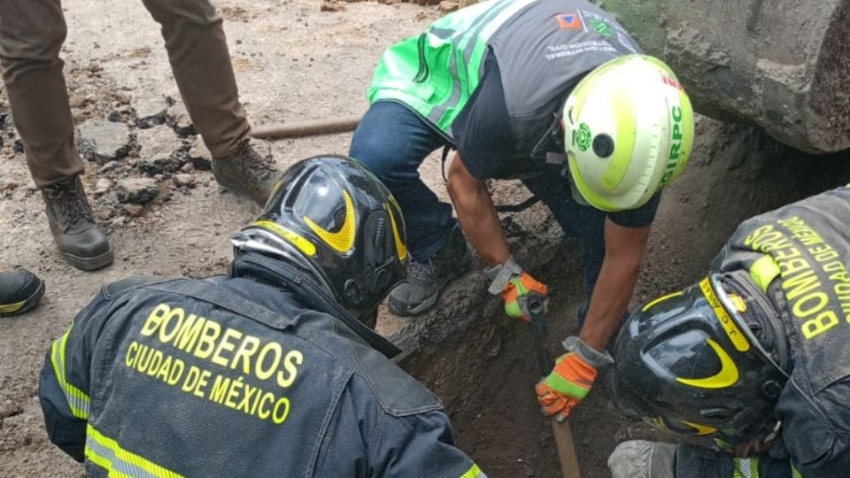 En Azcapotzalco, fuga de gas natural moviliza a servicios de emergencia