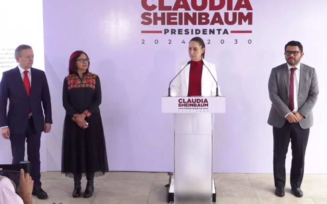 Zaldívar y Ramírez Anaya al Gabiente de Claudia Sheinbaum