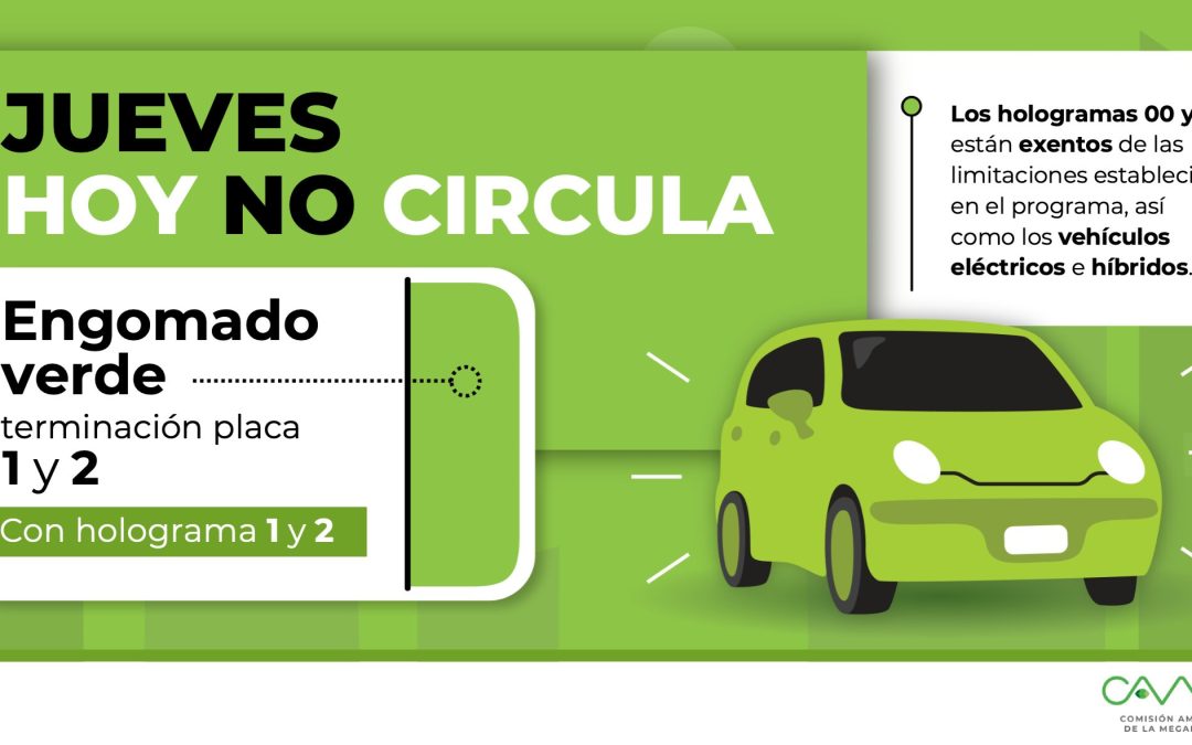 Hoy No Circula CDMX y Edomex: ¿Qué autos descansan este jueves 22 de agosto?