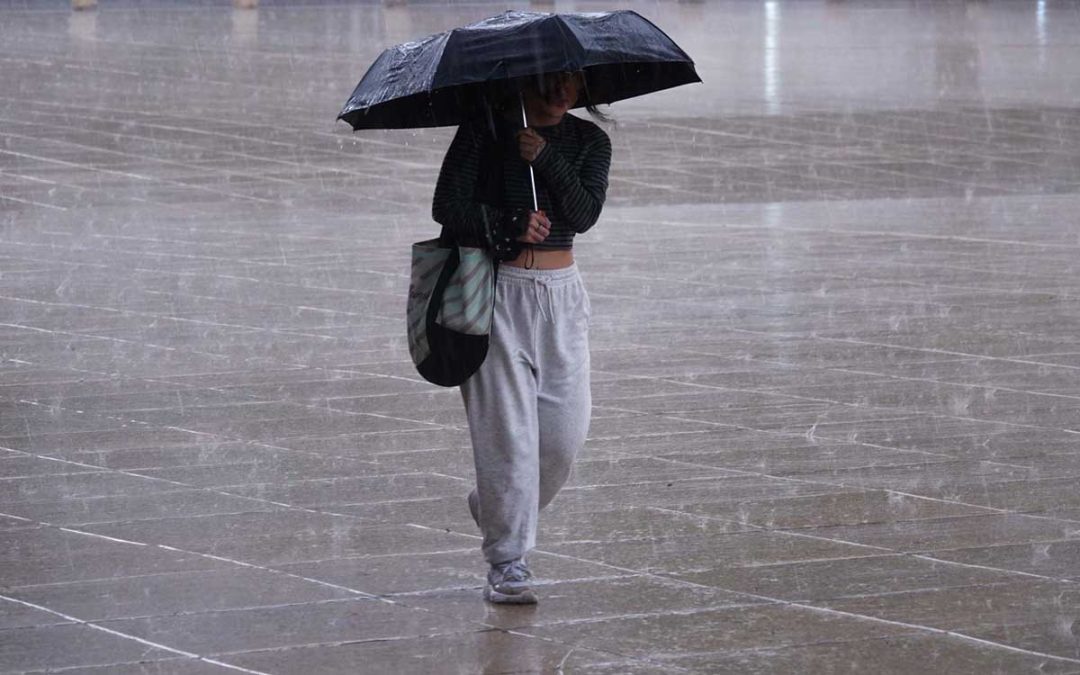 Emiten alerta amarilla por lluvias y granizo en todas las alcaldías