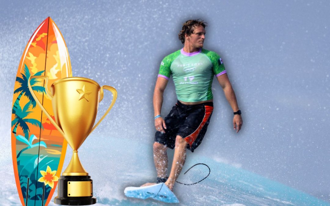 Alan Cleland el primer surfista mexicano en ganar el US Open de Surf