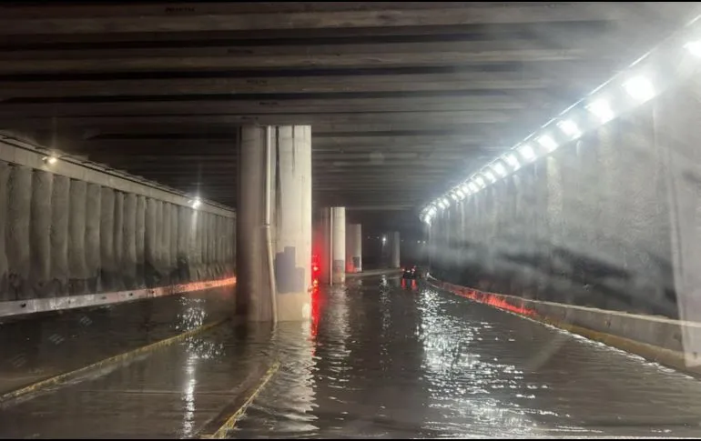 ZMG amanece con lluvias e inundaciones