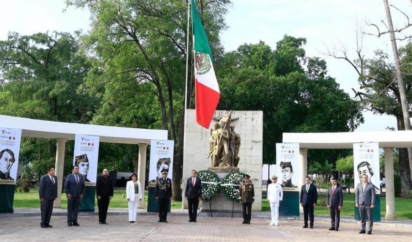 PRESIDE AMÉRICO 177 ANIVERSARIO DE LA GESTA HEROICA DE LOS NIÑOS HÉROES