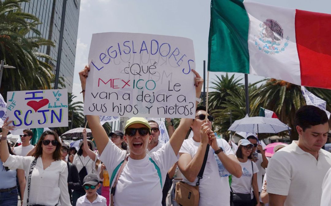 Se esperan bloqueos en la México-Toluca por trabajadores del Poder Judicial tras reforma