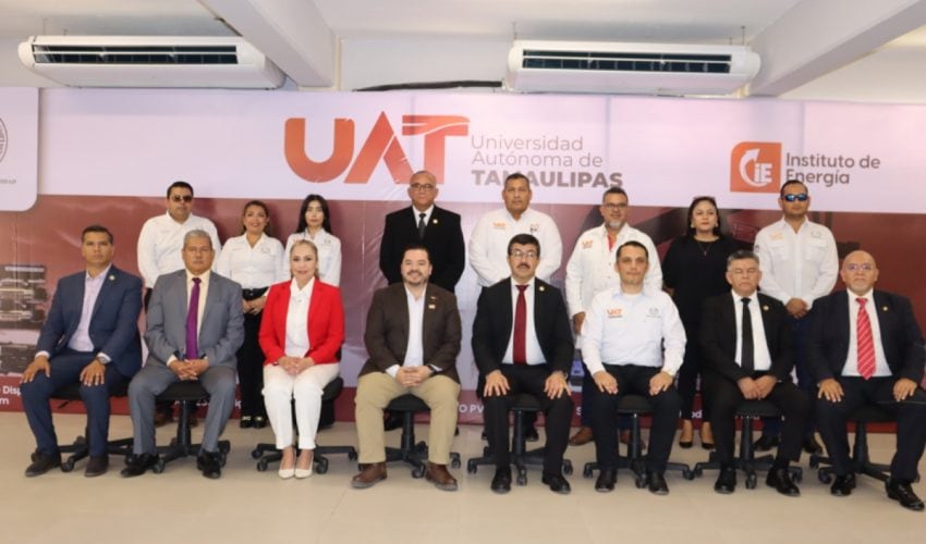 INAUGURAN SECRETARÍA DE DESARROLLO ENERGÉTICO Y UAT EL INSTITUTO DE ENERGÍA EN TAMAULIPAS