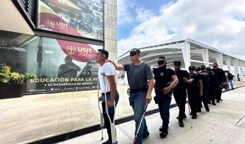 IMPARTEN EN LA USJT CURSO DE SENSIBILIZACIÓN Y CONCIENTIZACIÓN “CULTURA DE LA DISCAPACIDAD”, A CADETES DE GUARDIA ESTATAL