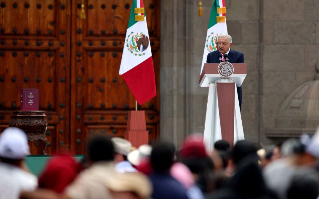 Sexto Informe: AMLO asegura que economía creció un promedio de 1% anual en su sexenio