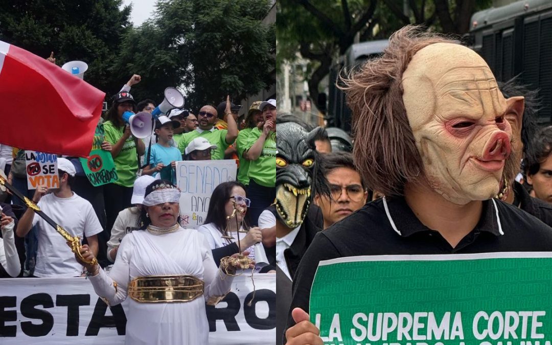 Reforma al Poder Judicial: Manifestantes a favor y en contra salen a las calles este domingo