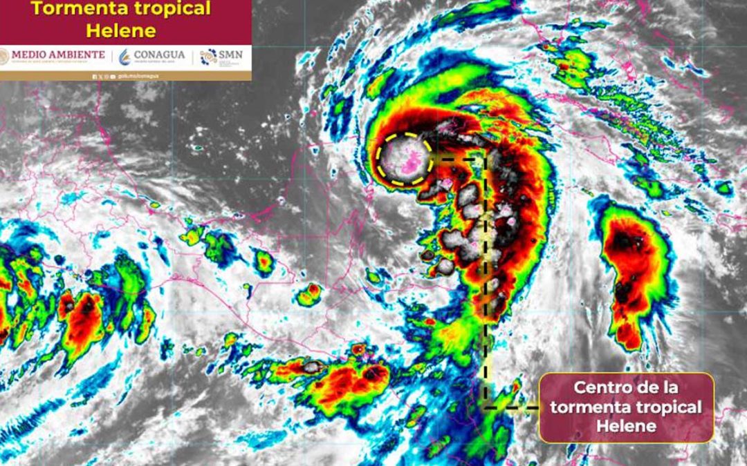 ‘Helene’ podría intensificarse a huracán; PC llama a la población a resguardarse