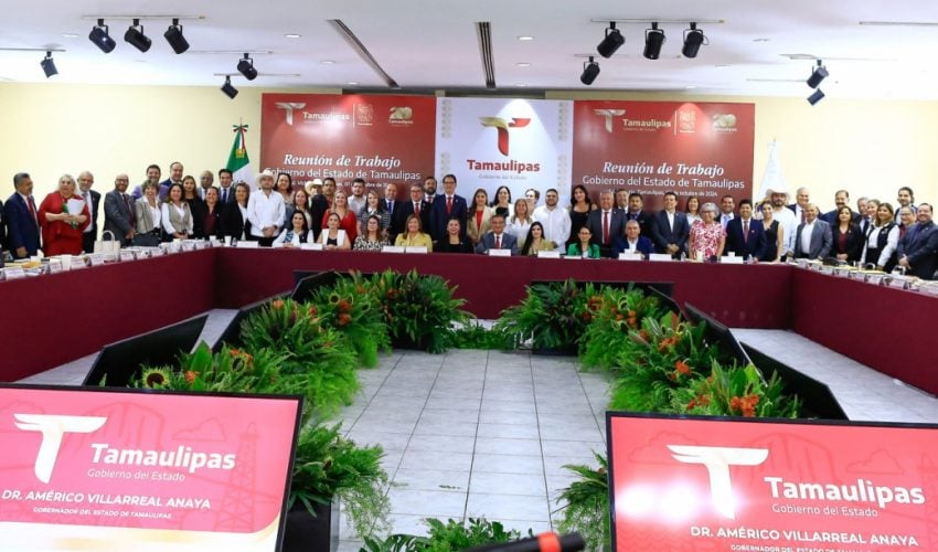 Convoca Américo a las y los alcaldes a trabajar en unidad para fortalecer la grandeza de Tamaulipas