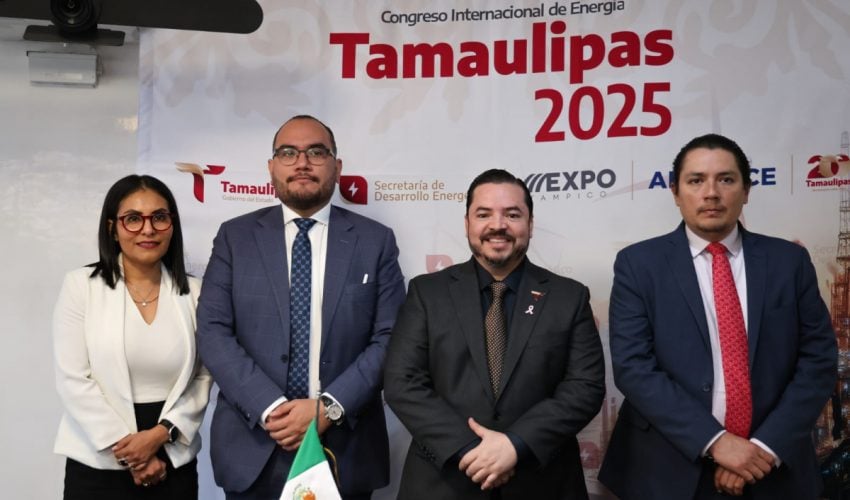 Presenta José Ramón Silva el Congreso Internacional de Energía Tamaulipas 2025