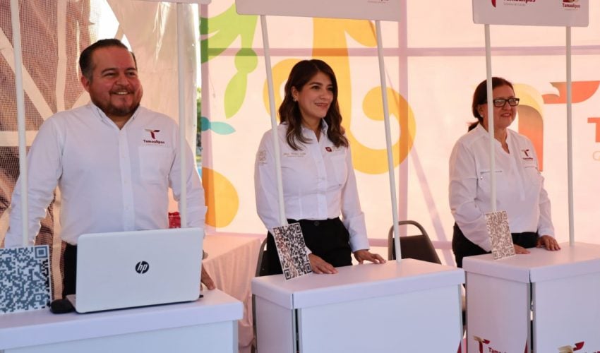 Brinda Coordinación General del Registro Civil de Tamaulipas servicios especiales en la Feria Tamaulipas 2024