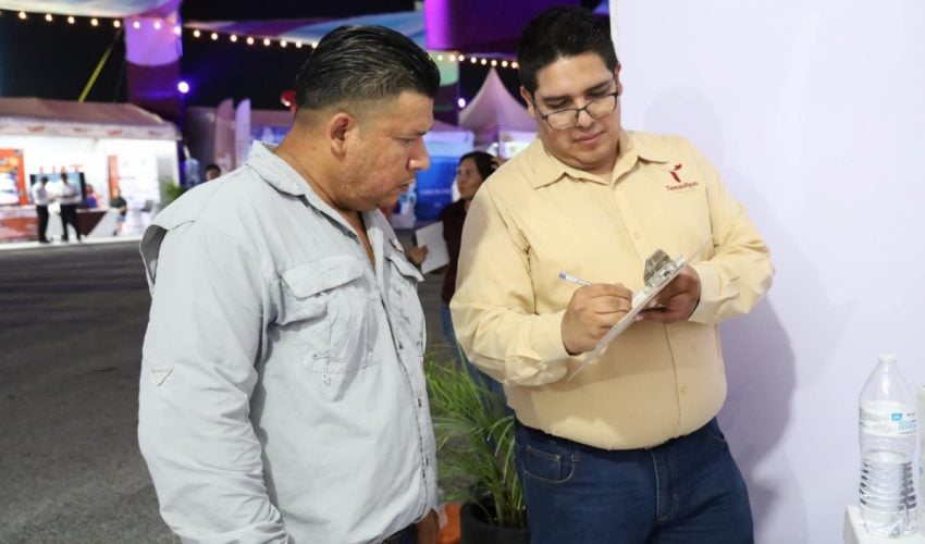 Ofrece Dirección de Permisos y Legalizaciones, asesoría sobre trámites en la Feria Tamaulipas 2024