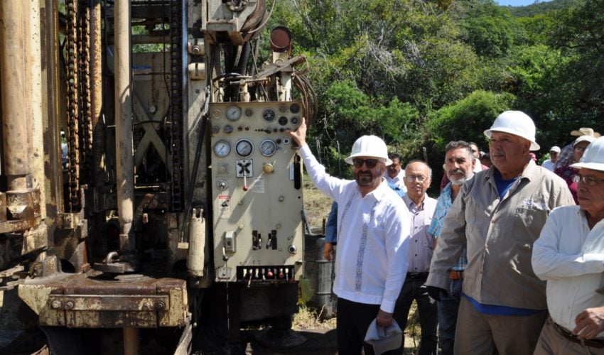 Con trabajos de rehabilitación y profundización de pozo de agua, beneficia SRH a Tula