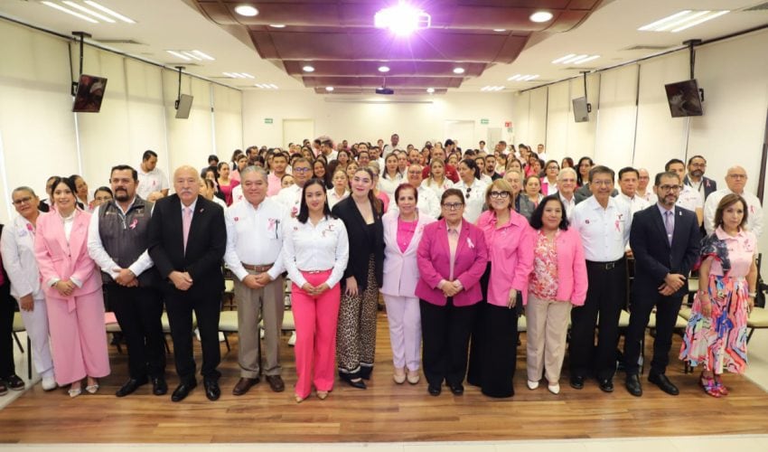 Realizan SST y DIF Tamaulipas Taller Preventivo contra el Cáncer de Mama