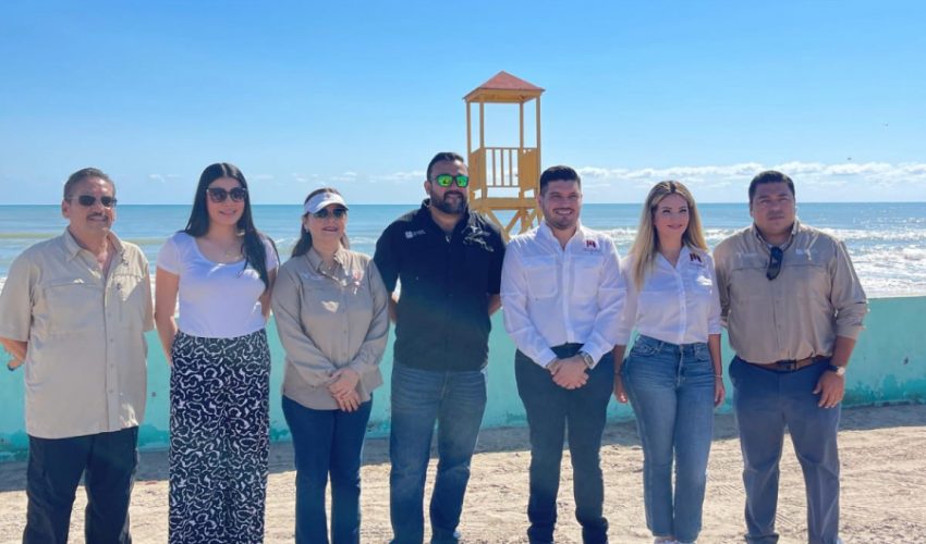 Arranca la Secretaría de Turismo supervisión de playas en Matamoros