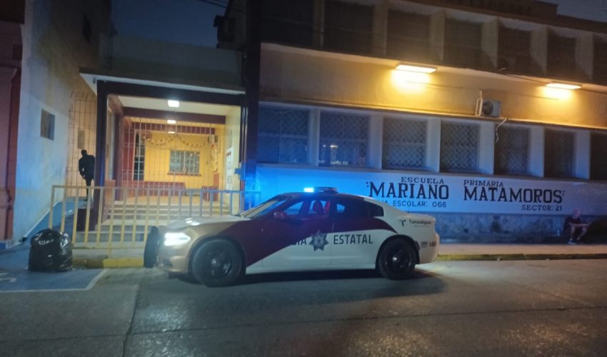 Redobla Guardia Estatal operativo ‘’Escuela Segura’’ en planteles de Tamaulipas