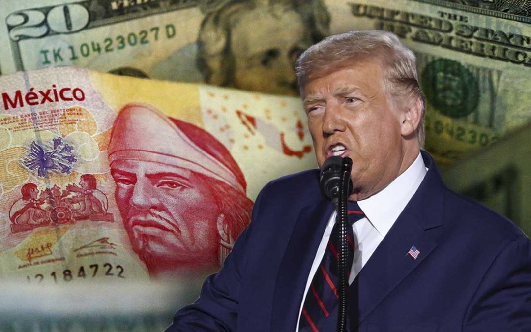 El peso se desploma al conocerse el avance de Trump