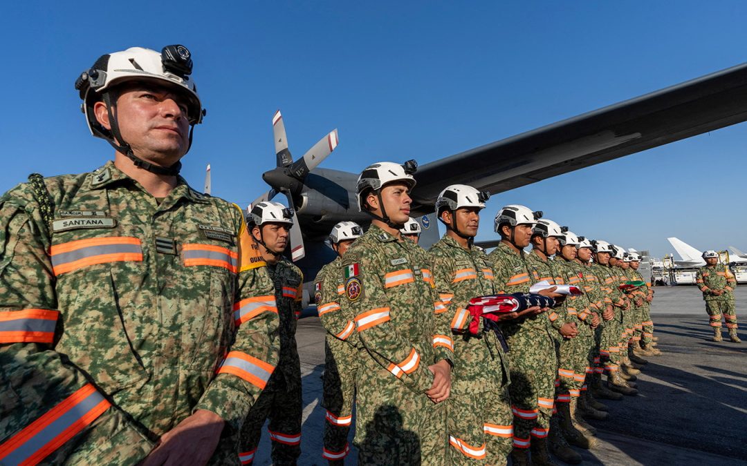 Protección Civil anuncia acciones y despliegue de brigada mexicana en Los Ángeles