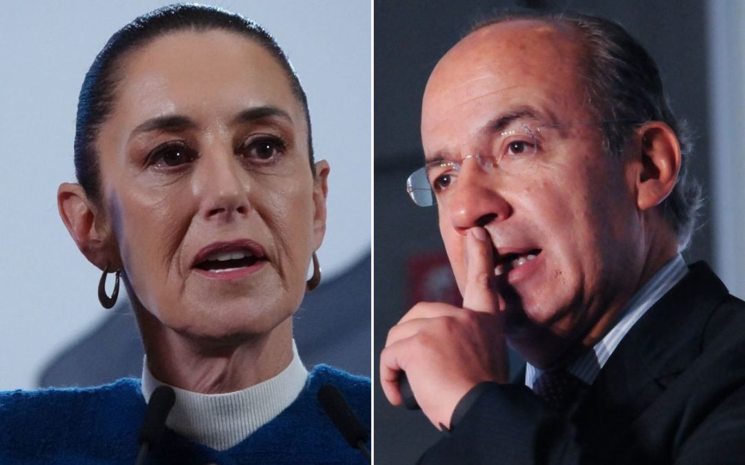 Sheinbaum se lanza contra Calderón: ‘¿Quién declara la guerra en su propio país?’