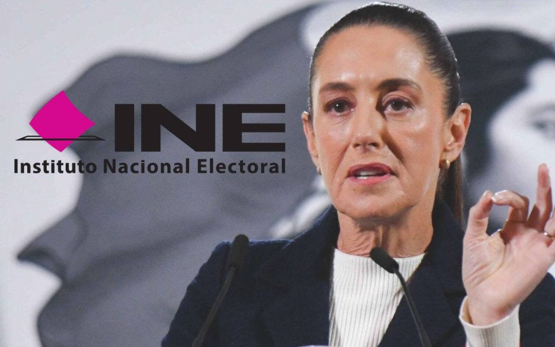 Sheinbaum urge al INE a definir reglas para la elección judicial