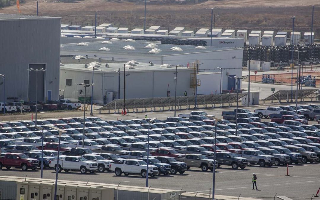 La exportación de autos de México cayó un 13.74 % en enero pese a subida en la producción