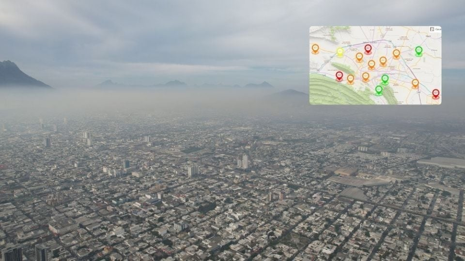 Cadereyta, Escobedo y Santa Catarina presentan muy mala calidad del aire