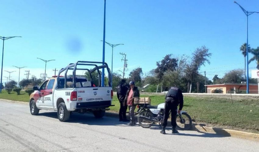 Refuerza Guardia Estatal prevención con el Operativo Moto Segura