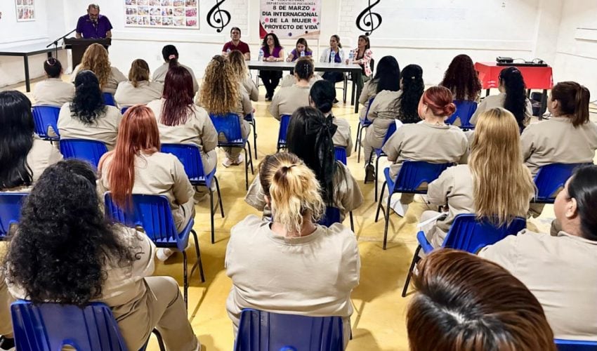 Internas del CEDES Altamira elaboran proyecto de vida en el marco del Día Internacional de la Mujer