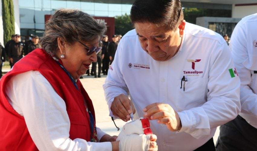 Se suma SSPT a Colecta Nacional “México Dona” de la Cruz Roja