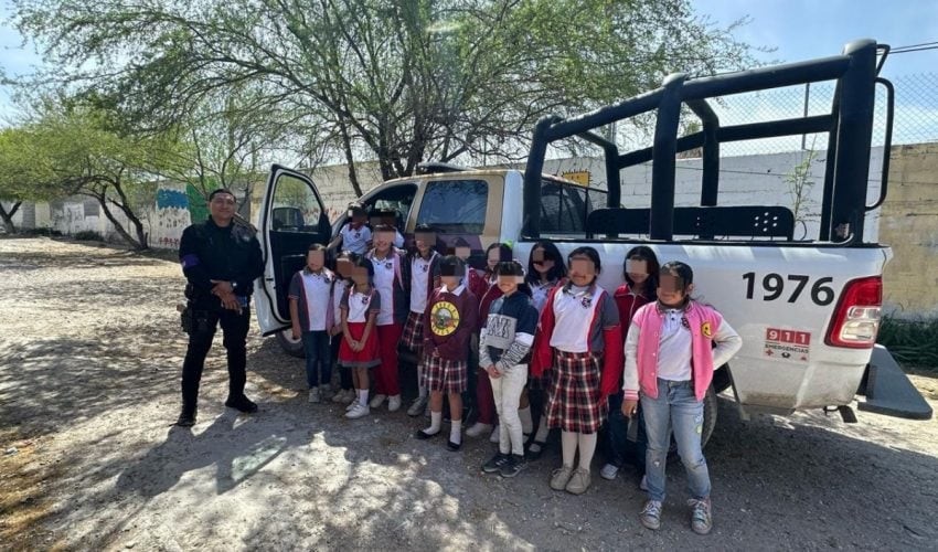Guardia Estatal mantiene proximidad y prevención de la violencia en planteles de Reynosa