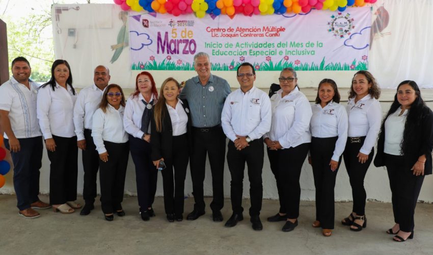 Reafirma Salud Tamaulipas  compromiso con la educación especial e inclusiva